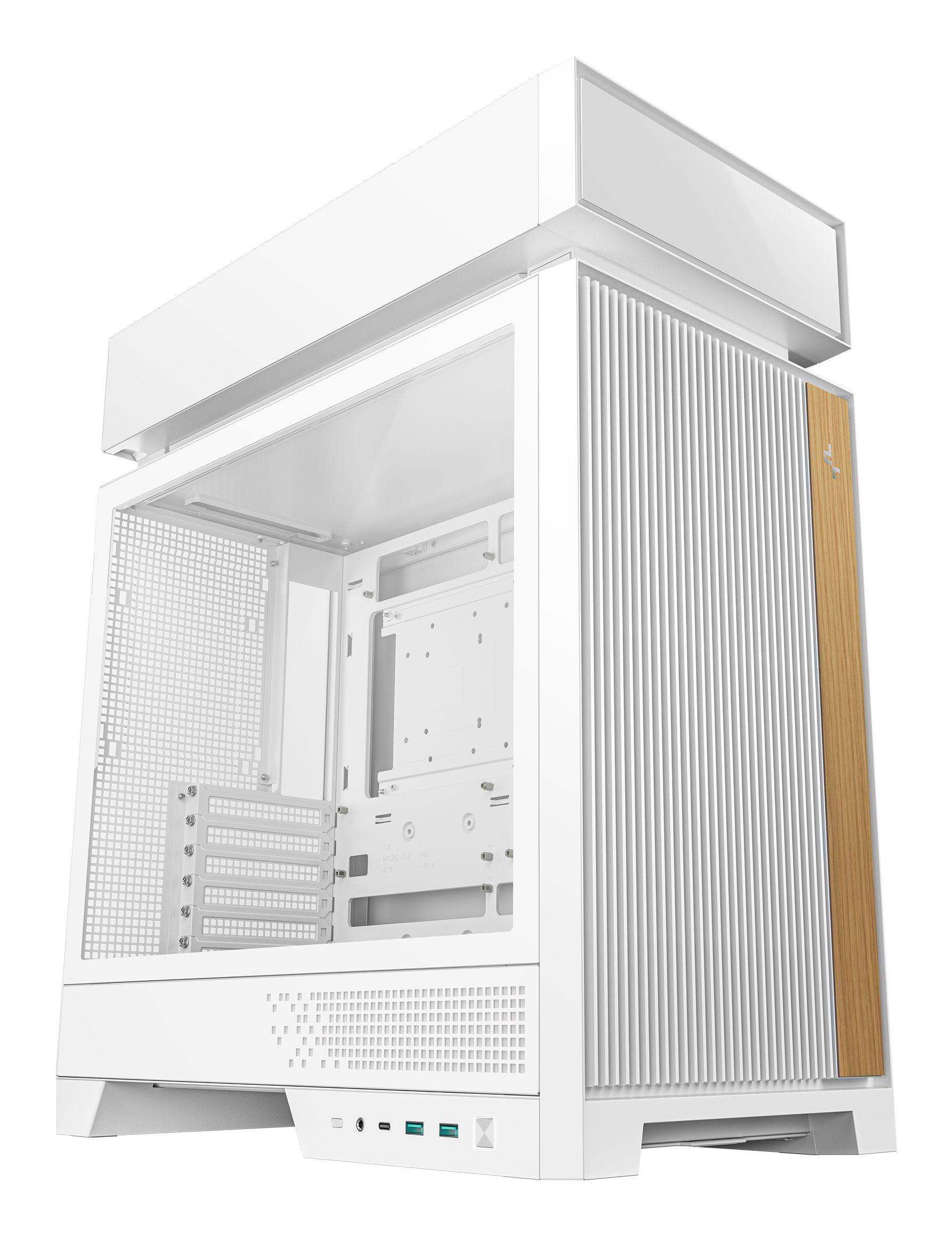 Caixa PC DEEPCOOL CL660 WH (Mini-ITX, micro ATX, ATX - ATX, PS2, SFX, SFX-L - 2.5" - Branco)