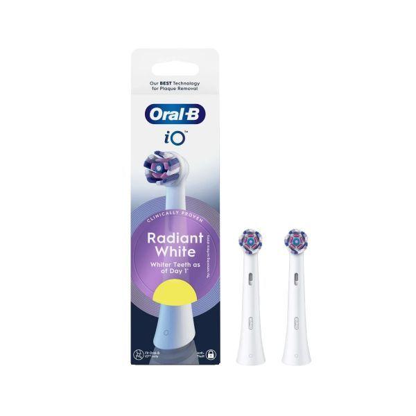 Cabeças de Escova de Dentes Elétrica ORAL-B iO Radiant White (Branco)