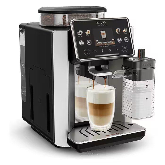 Máquina de Café Expresso Automática KRUPS EA918GE0 (Grãos e café moído - 1450 W - 15 bar - Cinzento) — miniatura 3