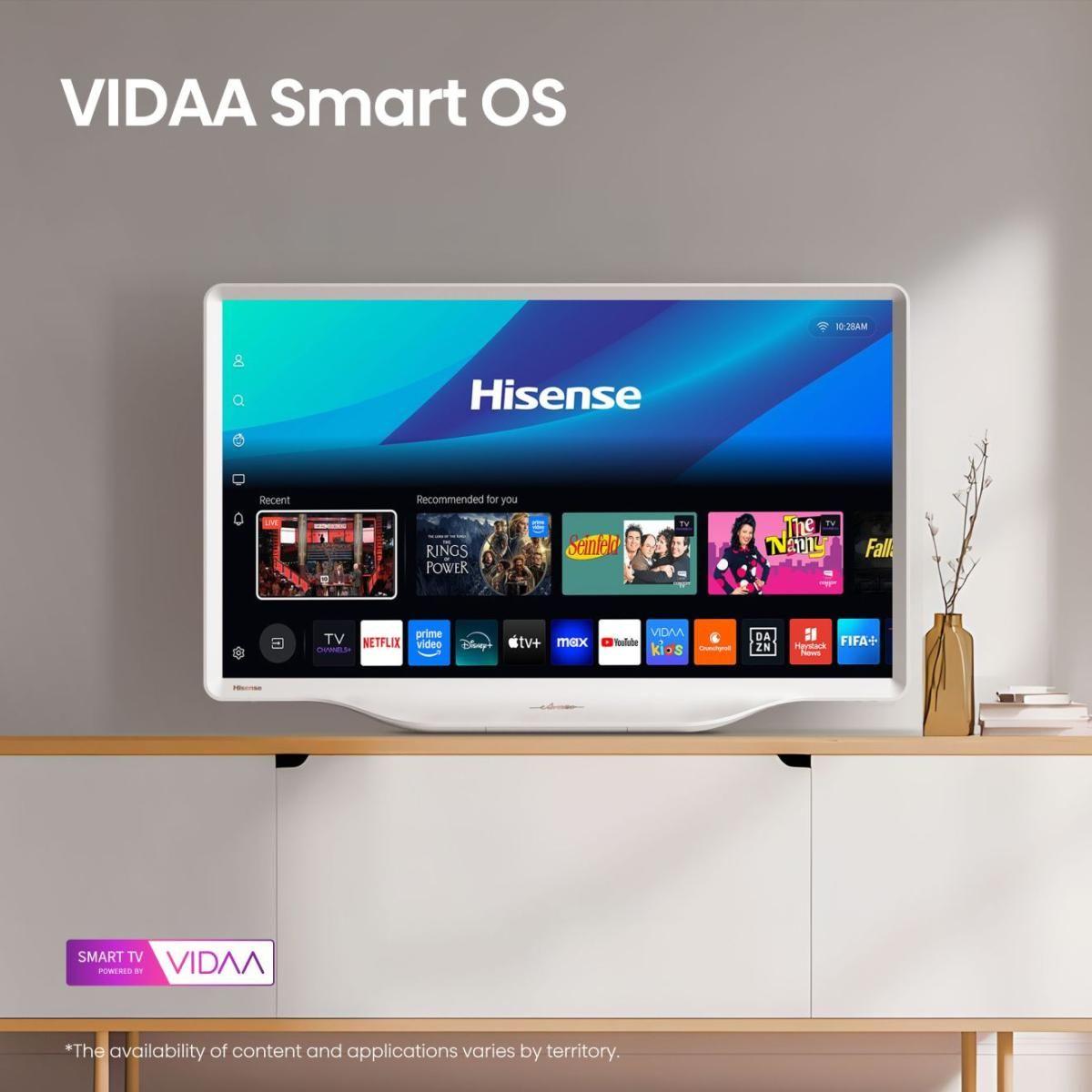 Televisão HISENSE TV 32S5Q (32" - QLED - Full HD - Branco), miniatura 10