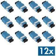 Adaptador de Fibra Ótica LOGILINK FA01SC5 (SC Simplex - Conjunto de 12 - Azul)