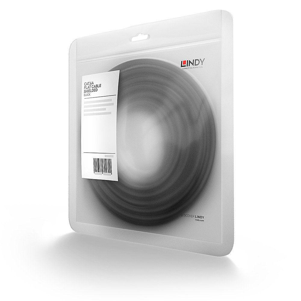 Cabo de Rede LINDY 47482 (2 m - Cat6A - RJ-45 - Preto), miniatura 2