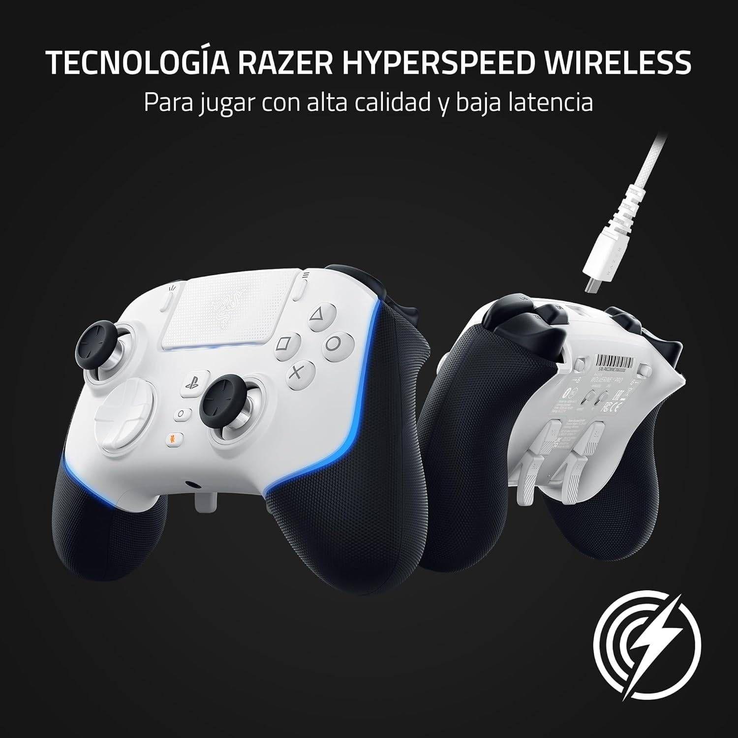 Comando Gaming RAZER Wolverine V2 Pro (PlayStation - Com fios e sem fios - Branco) — miniatura 2