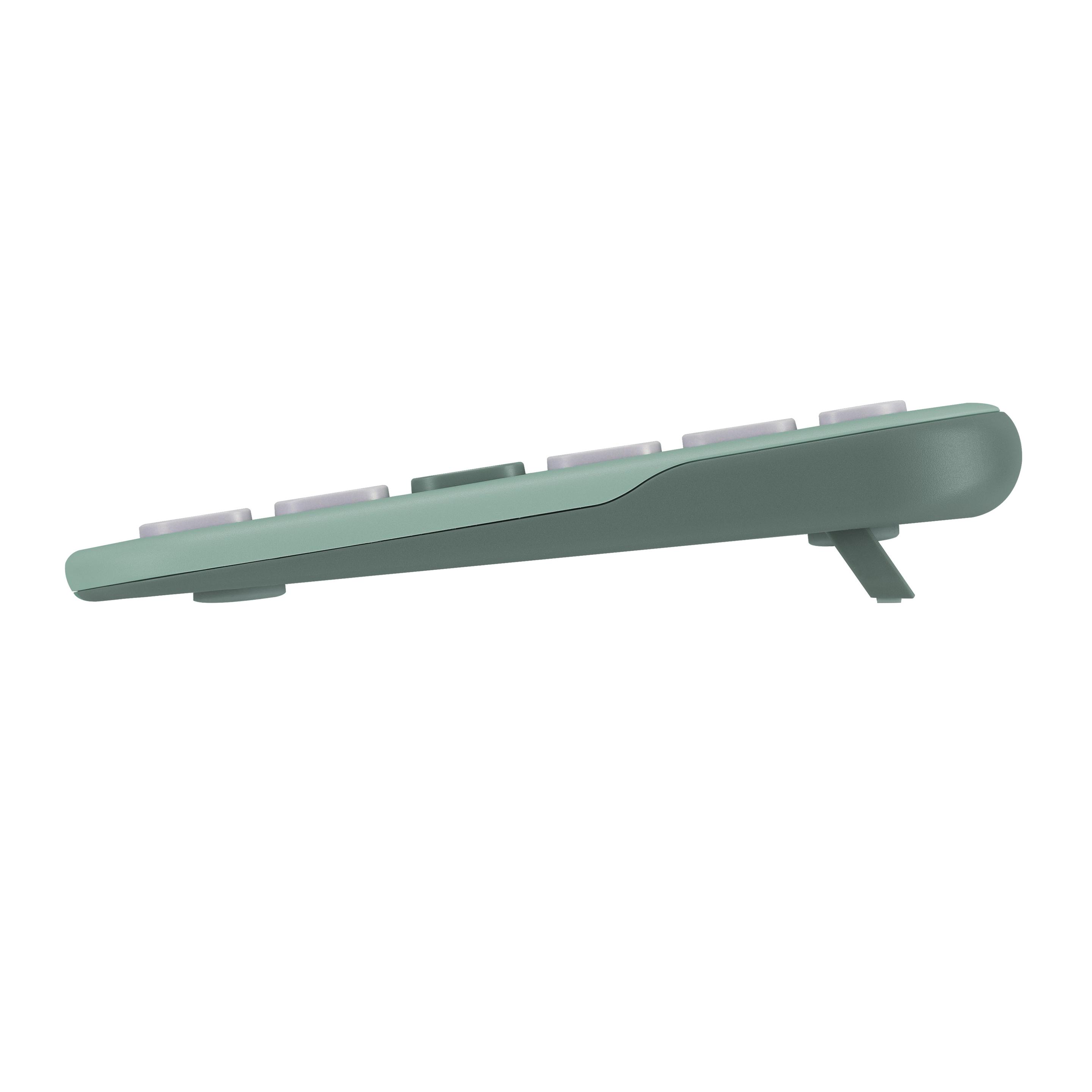 Teclado ASUS Marshmallow KW100 (Espanhol - Teclas de tesoura - 75% - Verde) — miniatura 4