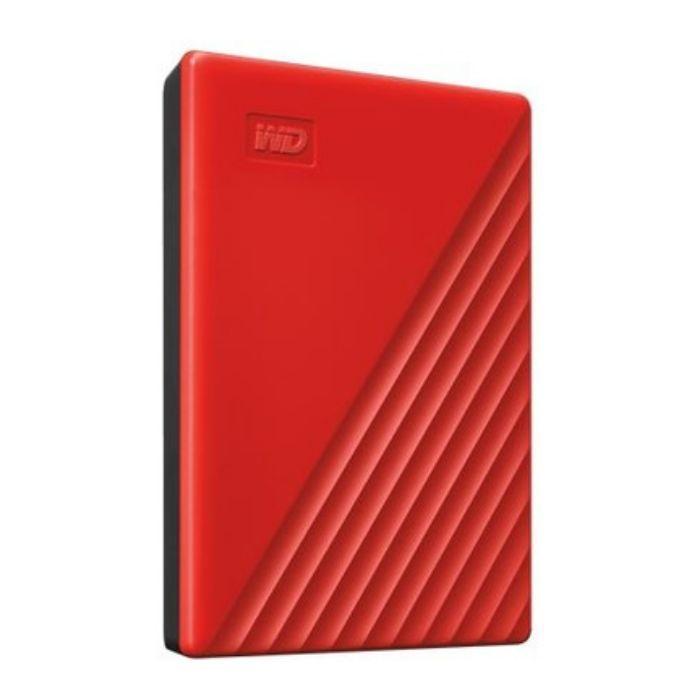 Disco Rígido Externo HDD WESTERN DIGITAL My Passport (4TB - 2,5 polegadas - USB 3.2 - Vermelho) — miniatura 2