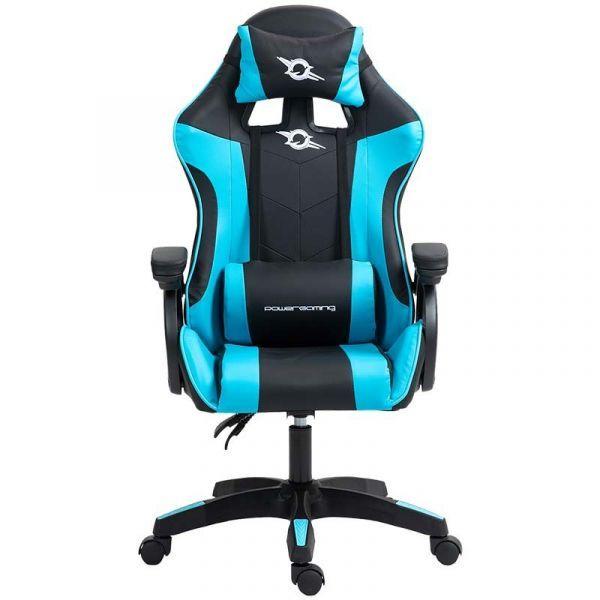 Cadeira Gaming POWERGAMING 813 (Preto e Azul), miniatura 2
