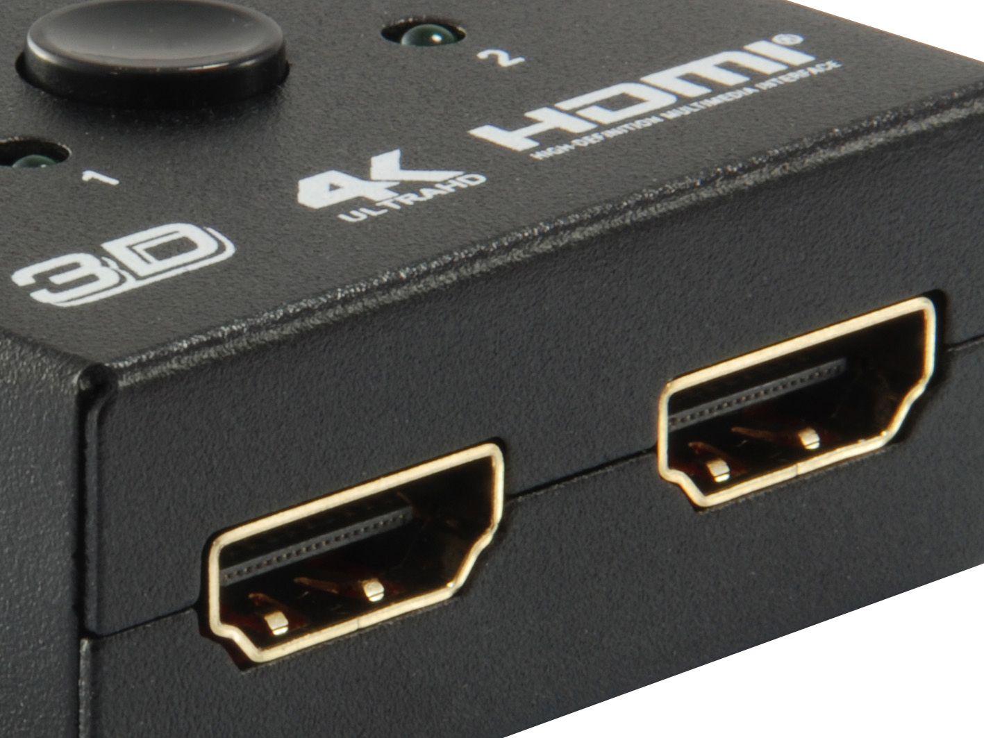 Comutador HDMI EQUIP 332723 (1 unidade - Preto) — miniatura 3