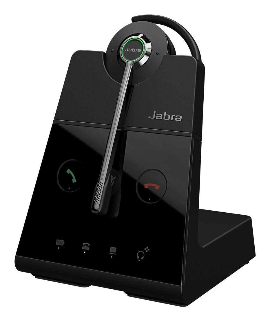 Headset Mono JABRA Engage 65 SE Convertible (Conversível - Sem fios - Intra-aural - Preto)