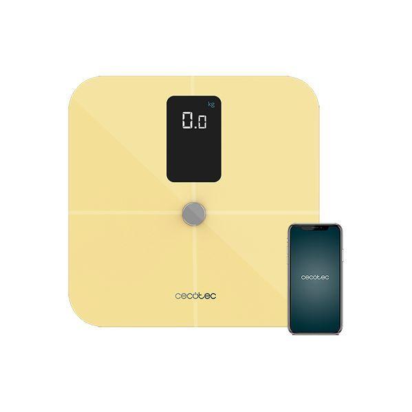 Balança Corporal Eletrónica CECOTEC Surface Precision 10400 Smart Healthy Vision (Vidro temperado - Amarelo) — miniatura 2