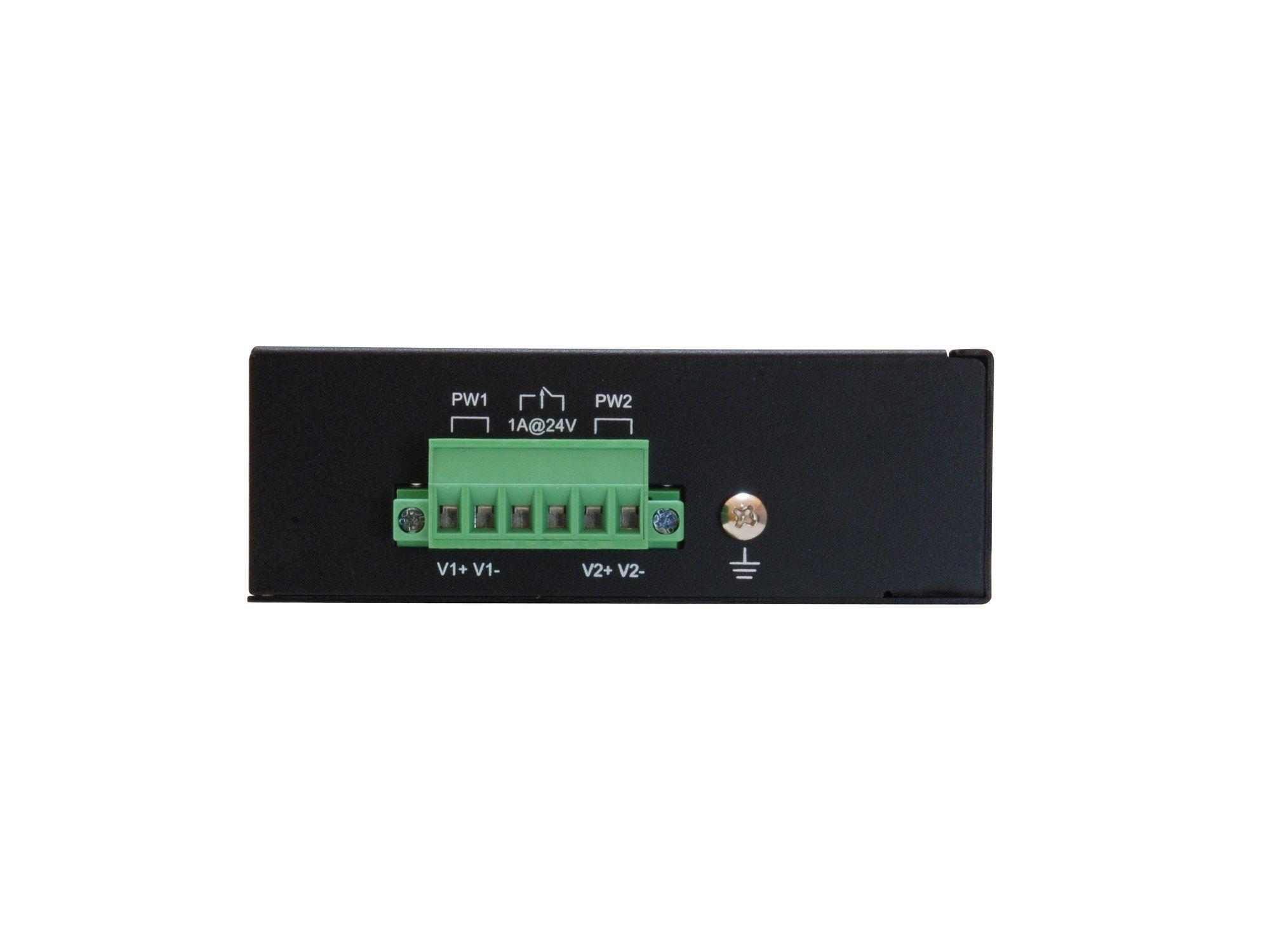 Switch de Rede Industrial LEVELONE IFS-0501 (RJ-45 - Fast Ethernet - 1 MB - Preto), miniatura 3