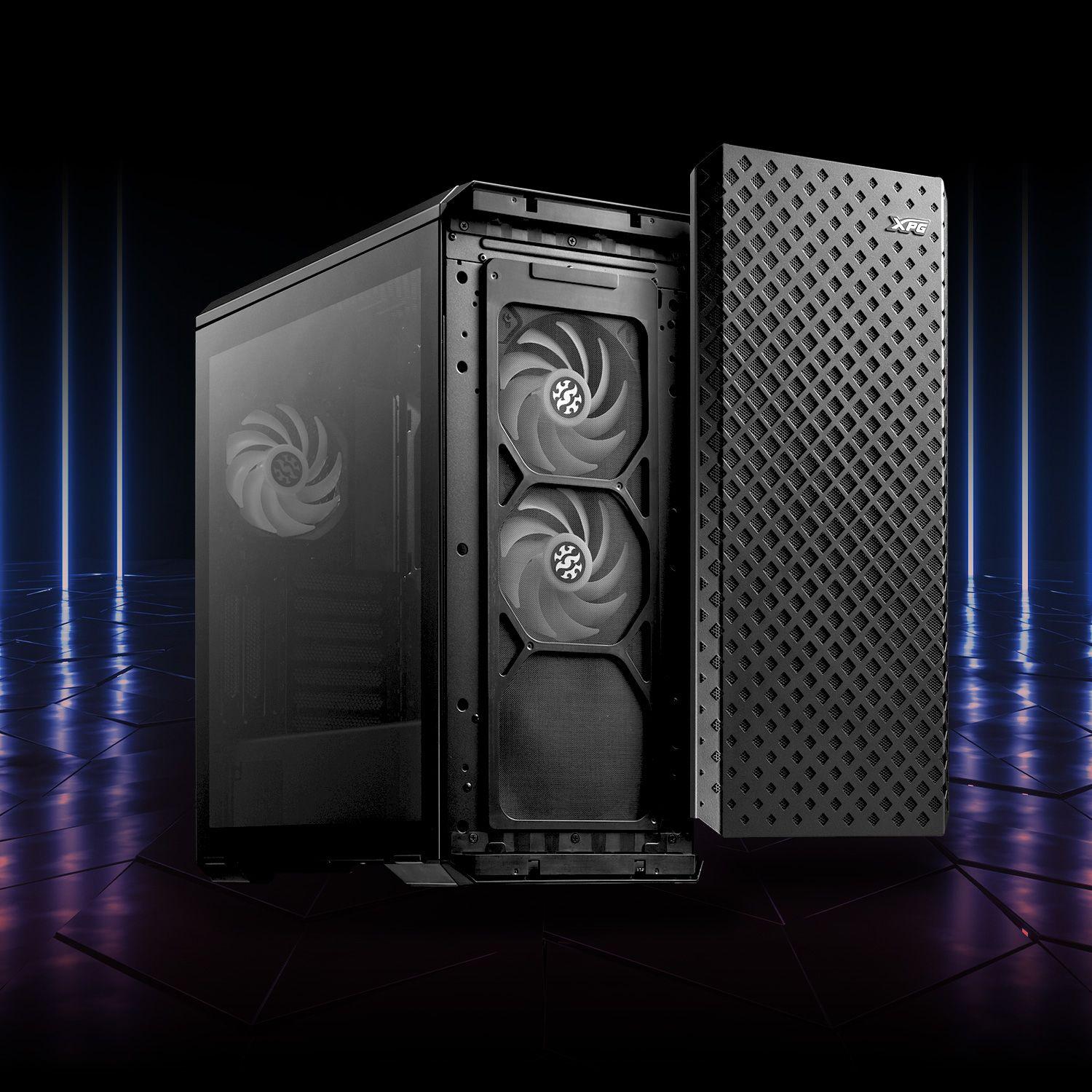 Caixa de Computador XPG Defender PRO (Semitorre - SPCC - ARGB - Preto) — miniatura 2
