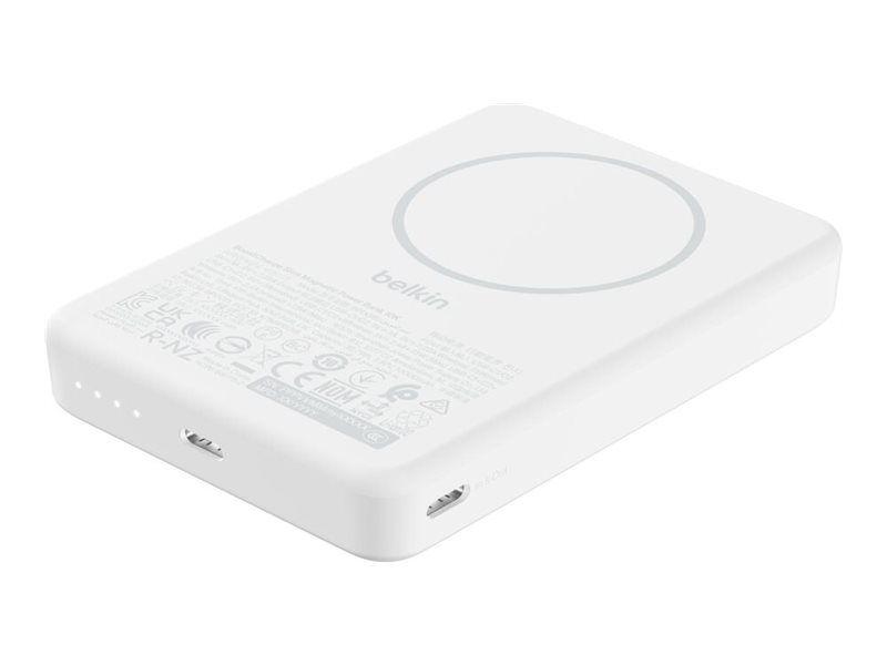 Powerbank Magnética BELKIN BPD015HQWH (10000 mAh - USB-C - Branco)