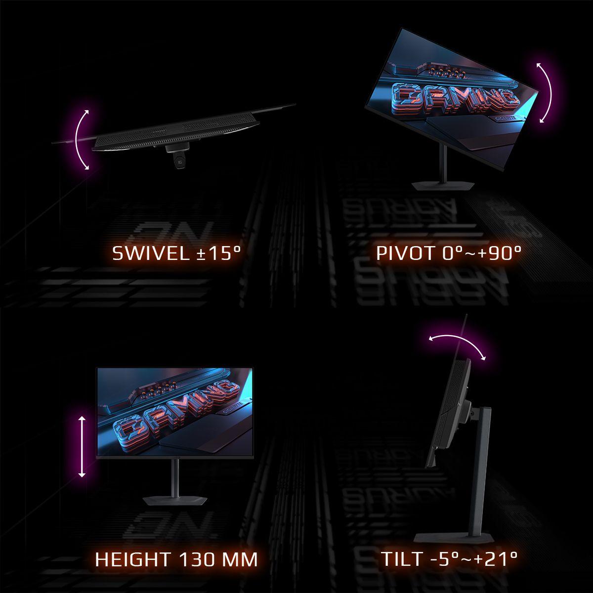 Monitor GIGABYTE MO32U (31,5" - OLED - 165 Hz - Preto) — miniatura 14