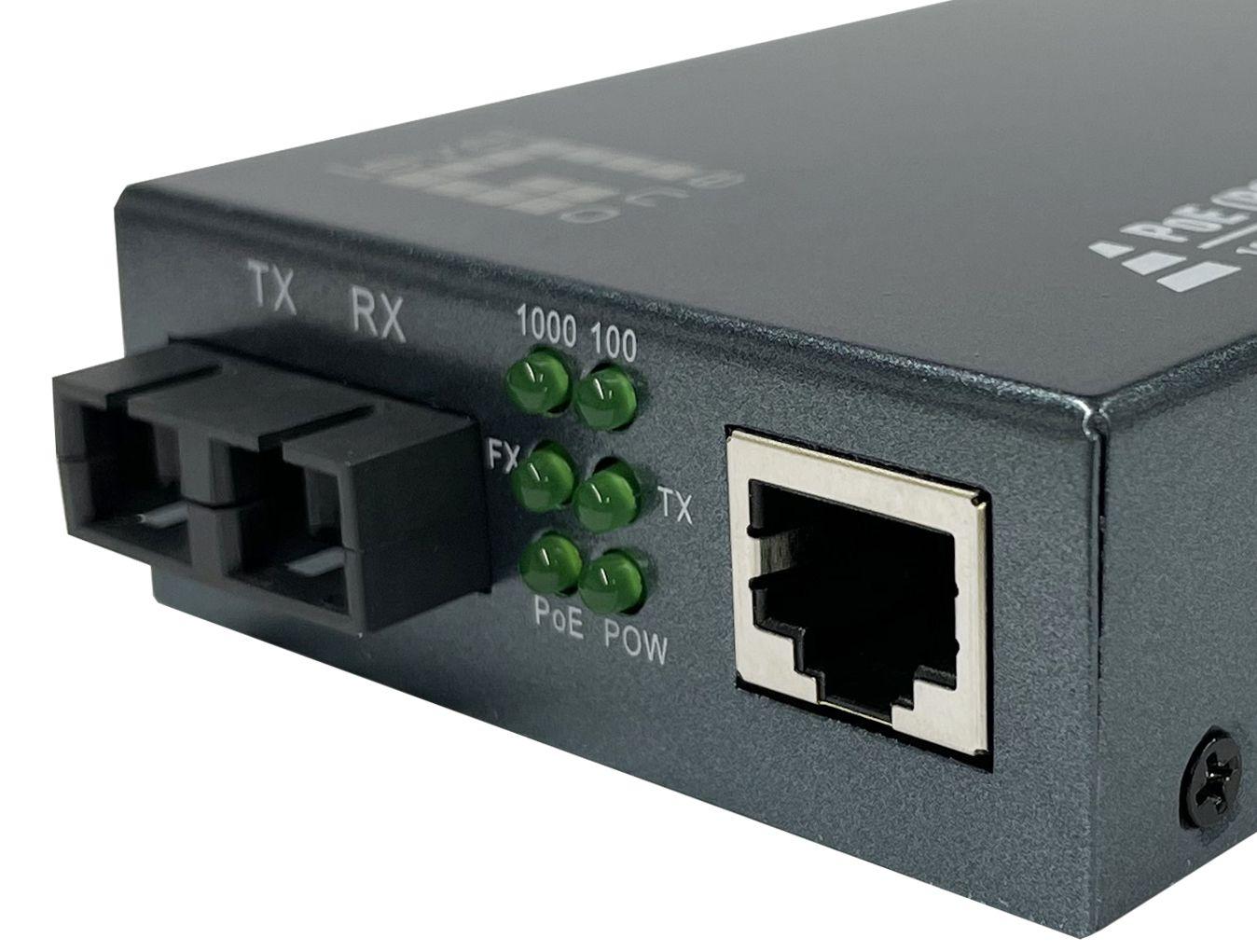 Conversor de Media LEVEL ONE GVT-2014 (1000 Mbit/s - Cinzento), miniatura 6