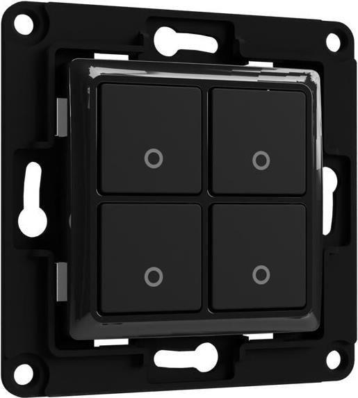 Interruptor de Parede SHELLY Wall Switch 4 (Preto)