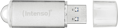 Pen USB INTENSO Jet Line 32GB (32 GB - Tampa - USB Type-A - Prateado)