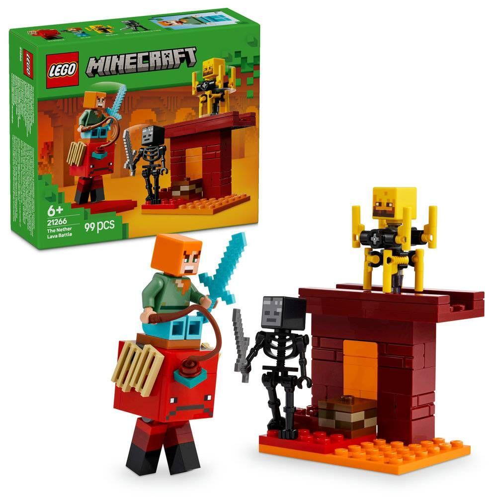 LEGO 21266 Minecraft A Batalha da Lava do Nether (6+ anos - 99 peças) — miniatura 3