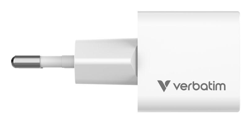 Carregador USB-C VERBATIM Mini GaN 20W (20 W - Power Delivery 3.0 - Preto), miniatura 4