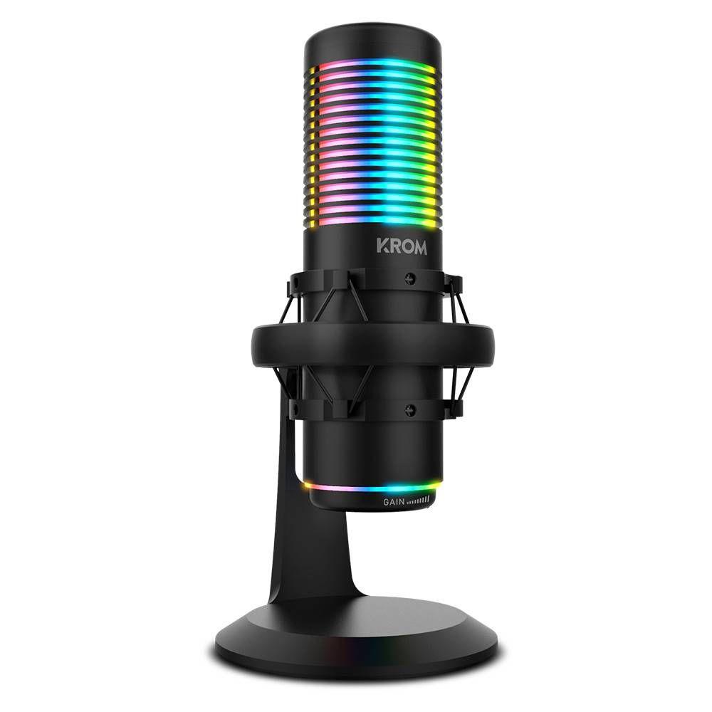 Microfone Gaming KROM NXHUMMERKAZE (Micrófono para PC - Com fios - USB - Preto), miniatura 2