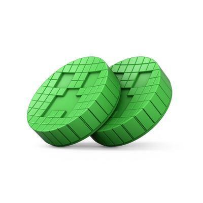 Capas Antiderrapantes para Analógicos KONTROLFREEK Creeper Edition (Nintendo Switch - Verde)
