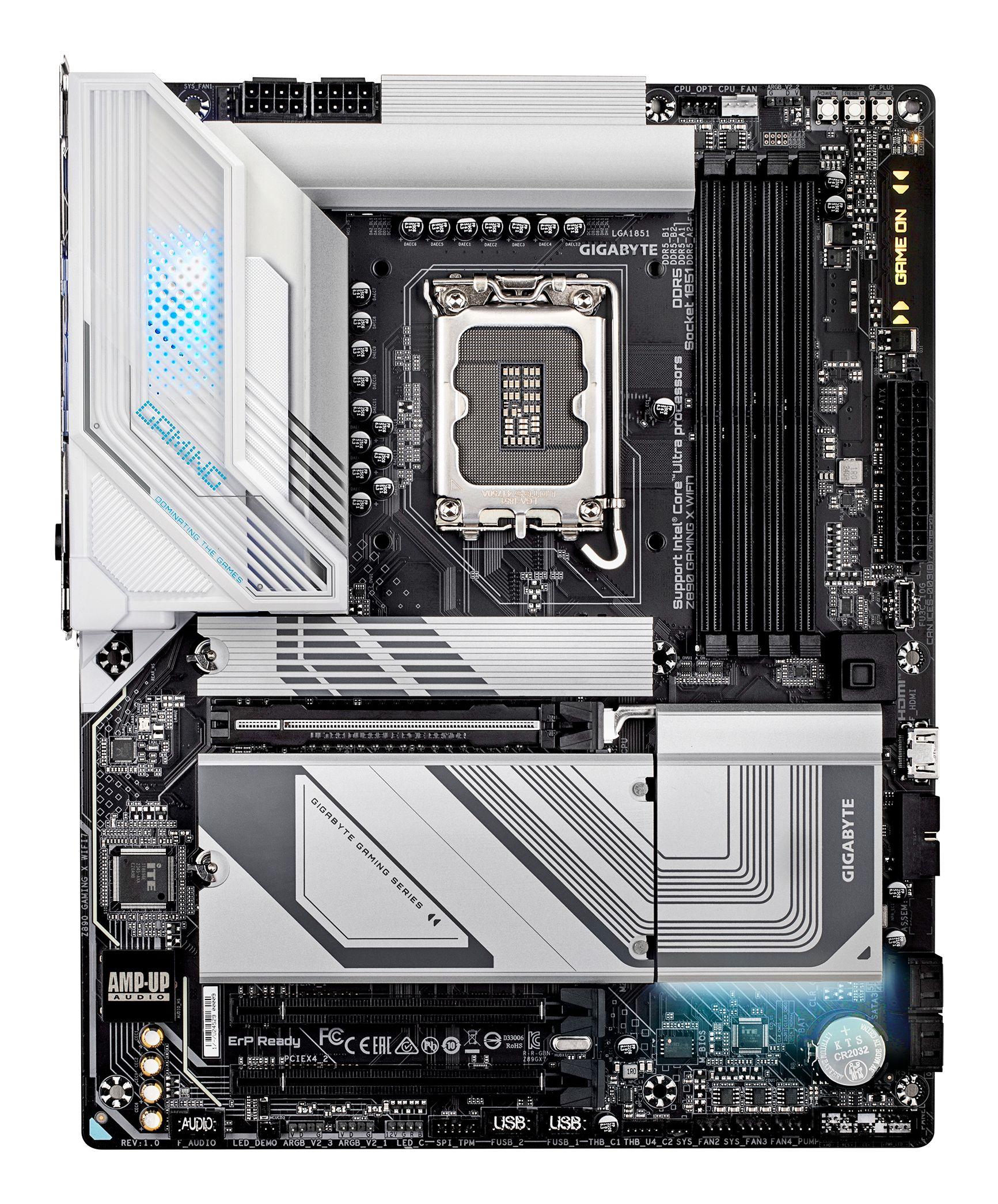 Motherboard GIGABYTE Z890 GAMING X WIFI7 (LGA 1851 (Socket V1) - Intel Core Ultra - ATX - Preto), miniatura 2