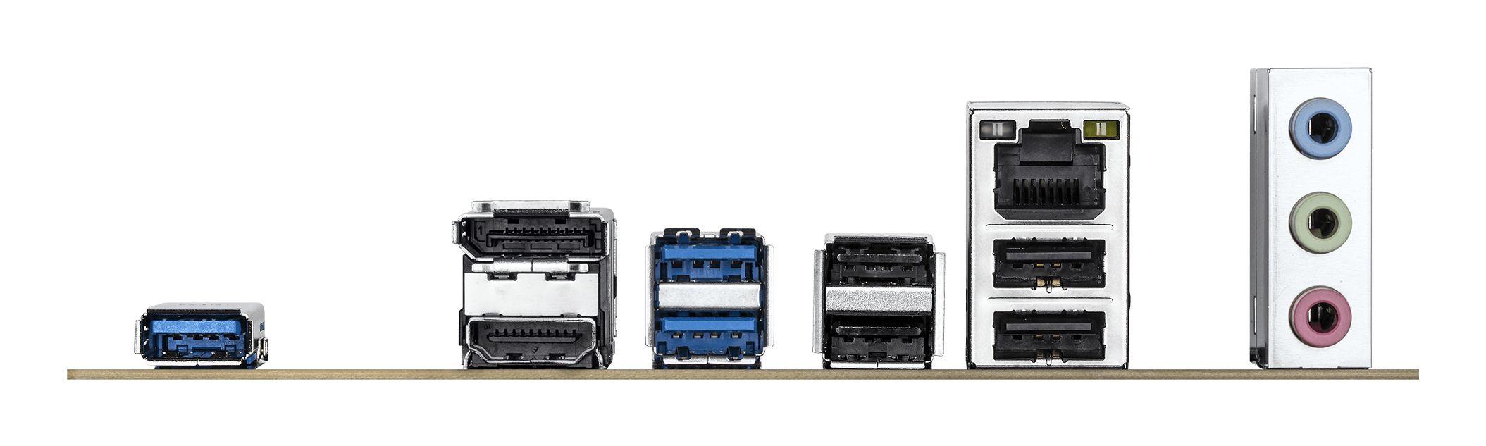 Motherboard GIGABYTE B760M H V2 (LGA 1700 - micro ATX - Duplo canal - Castanho escuro), miniatura 4
