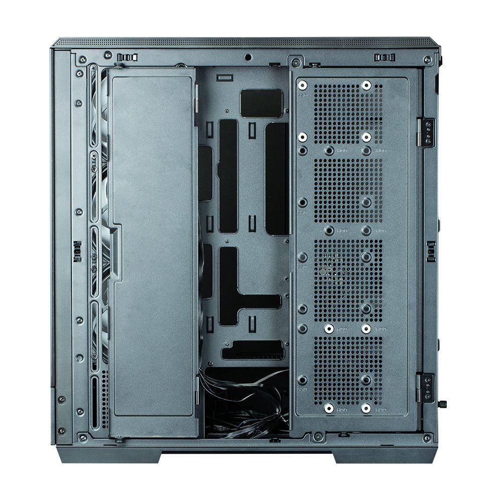 Caixa de Computador ZALMAN P50 DS (ATX, Micro ATX, Mini-ITX - Midi Tower - Plástico, aço, vidro temperado - Preto) — miniatura 7