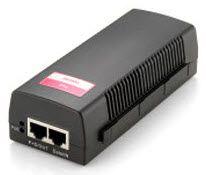 Injetor PoE LEVELONE POI-2002 (Fast Ethernet - 1 unidade - 10/100 Mbit/s - Preto)