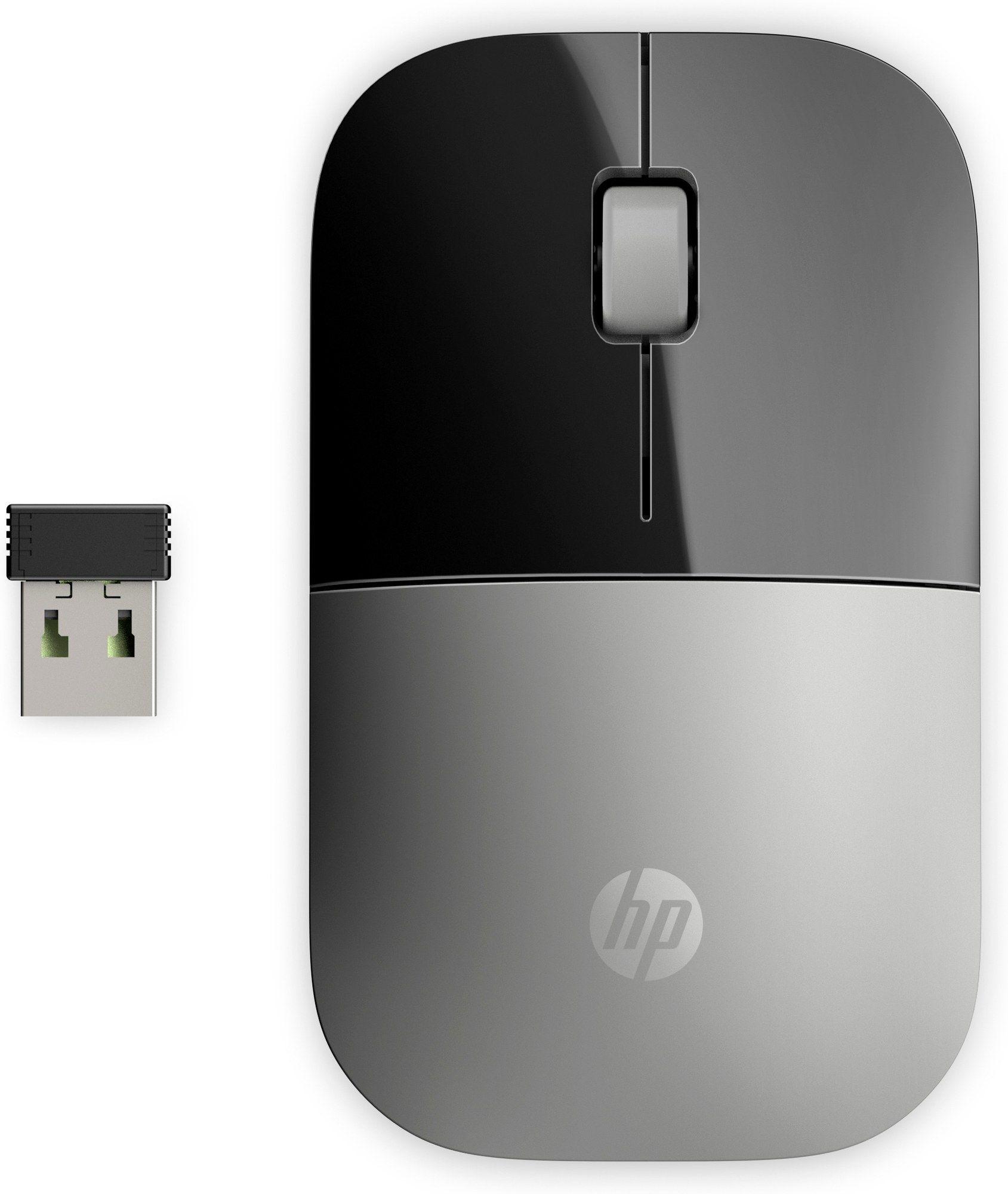 Rato HP Z3700 (Ambidestro - 1200 DPI - Ótico - Prateado)