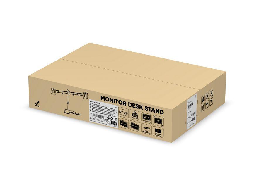 Suporte de Secretária para 2 Monitores EQUIP Pro Economy 650123 (17"-32" - 16 kg - Preto), miniatura 6