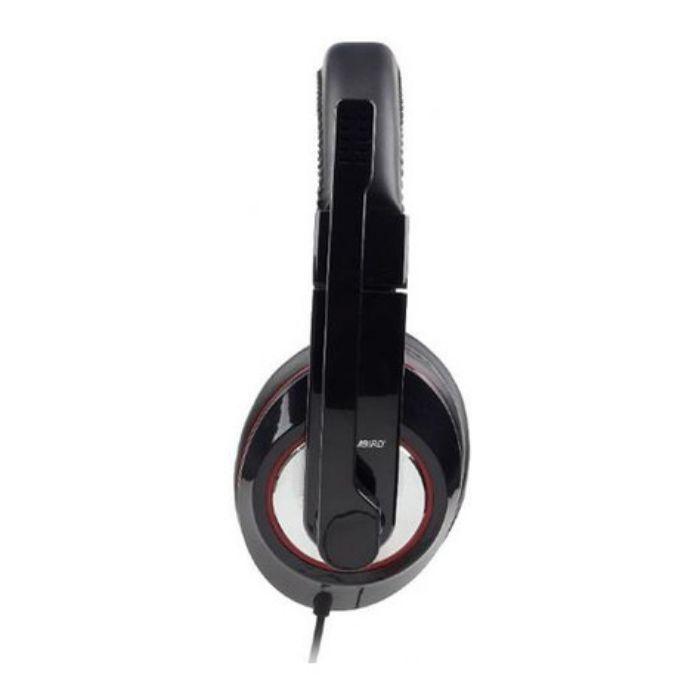 Headset GEMBIRD MHS-001 (Binaural - Com fios - Circum-aural - Preto), miniatura 3