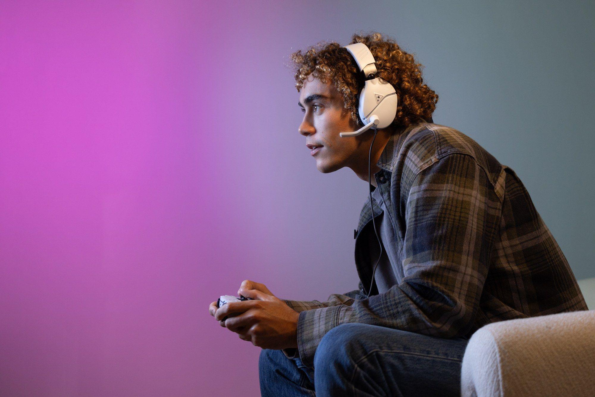 Headset Gaming TURTLE BEACH Recon 70 (Binaural - Com fios - Circumaural - Branco), miniatura 8