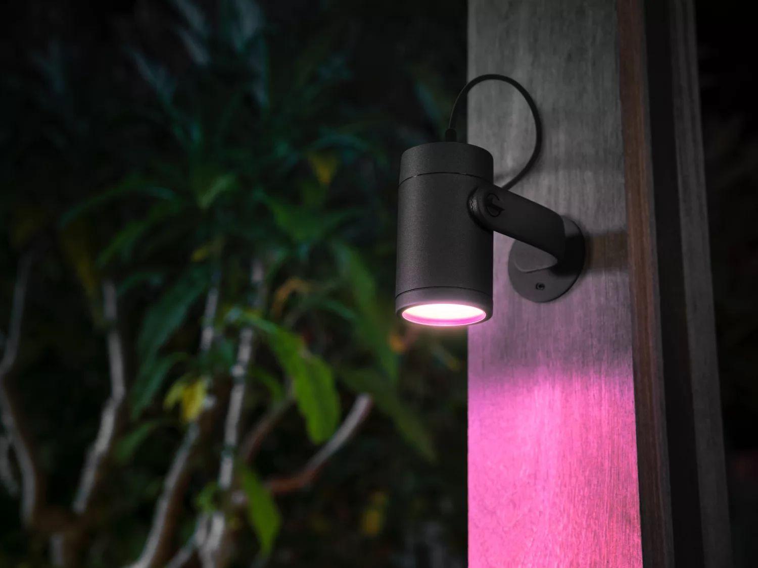 Foco de Jardim Inteligente de Extensão PHILIPS Hue Lily (Alumínio - Preto), miniatura 5