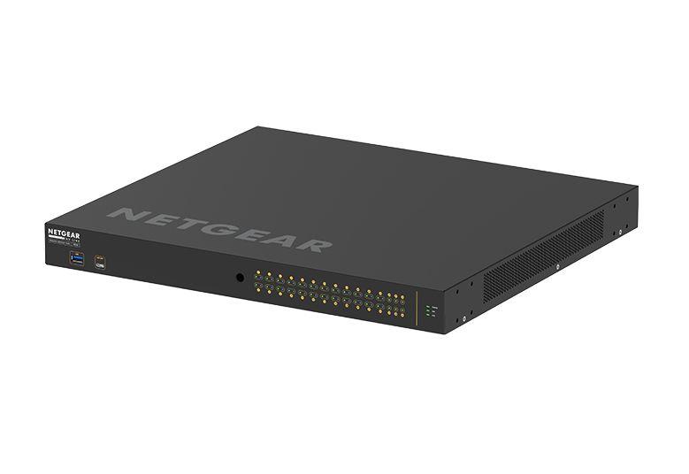 Switch Gerido NETGEAR M4250 GSM4230PX-100EUS (Gigabit Ethernet - 16 MB - 132 Gbit/s - Preto) — miniatura 2