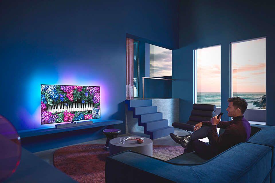 Televisão PHILIPS TV 65OLED935/12 (65" OLED 4K Ultra HD Smart TV - Bronze e Cinzento), miniatura 8