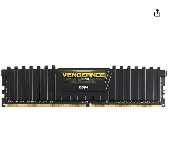 Memória RAM CORSAIR Vengeance LPX CMK16GX4M2A2400C14 (2400 MHz - 16 GB)