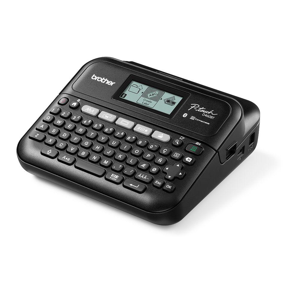 Rotuladora Eletrónica BROTHER PT-D460BTVP (Com fios e sem fios - Android, iOS - Preto), miniatura 3
