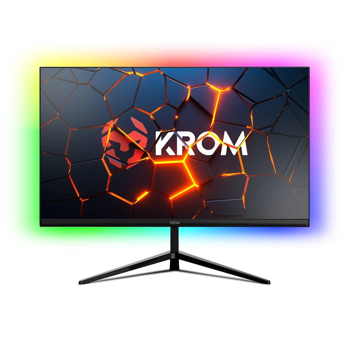 Monitor KROM Kertz (23,8" - VA - 200 Hz - Preto) — miniatura 2