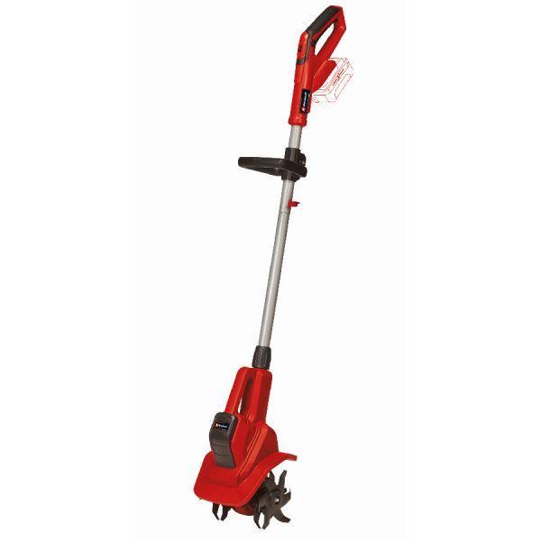 Motoenxada a Bateria EINHELL GE-CR 18/20 Li E - Solo (18V - 20cm - Sem Bateria e Carregador - Vermelho/Preto)