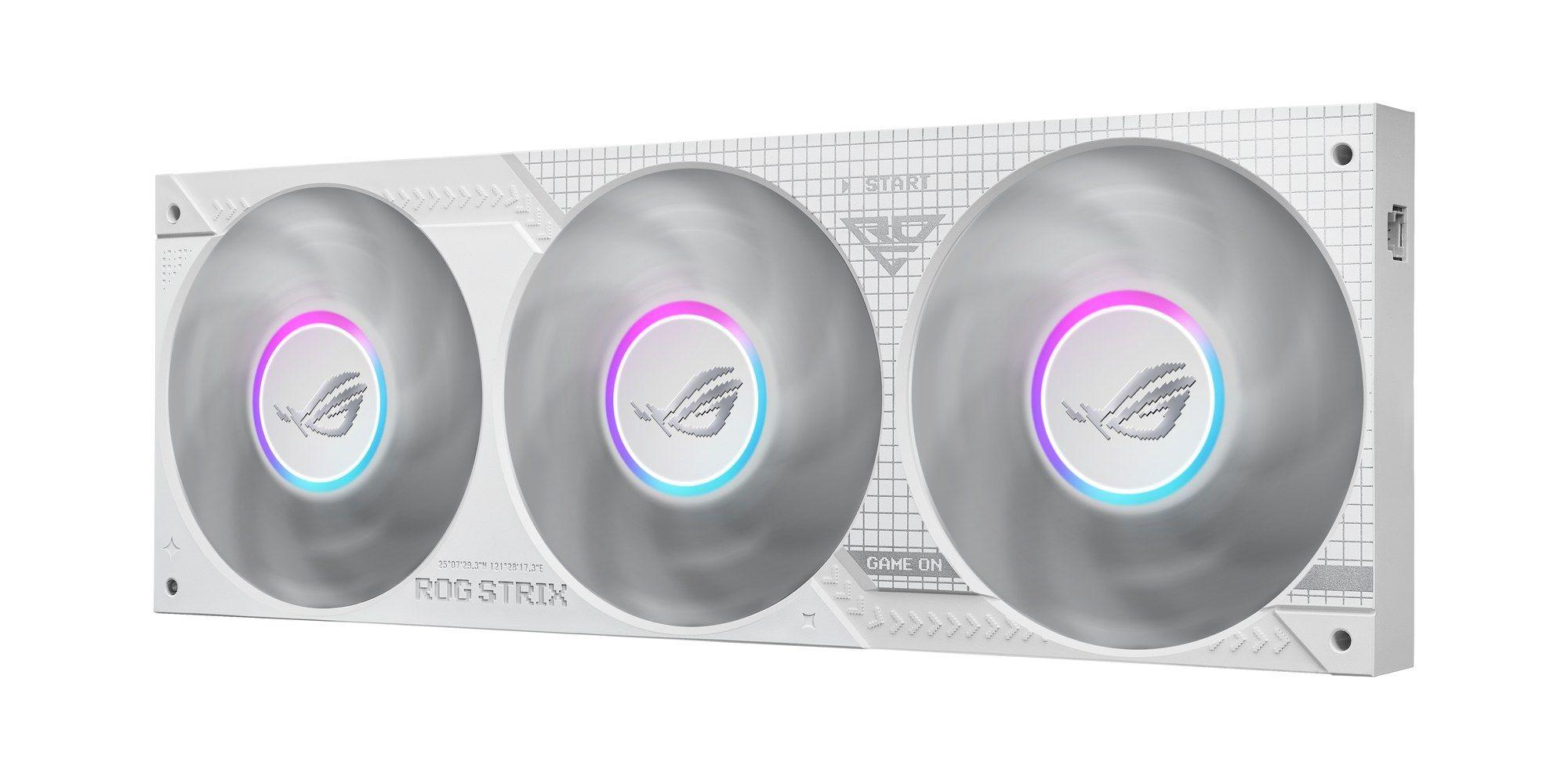 Sistema de Refrigeração Líquida para CPU ASUS ROG STRIX SLC IV 360 ARGB LCD (AM4, AM5, LGA 1700, LGA 1851 - 120 mm - 2500 RPM - Branco) — miniatura 14