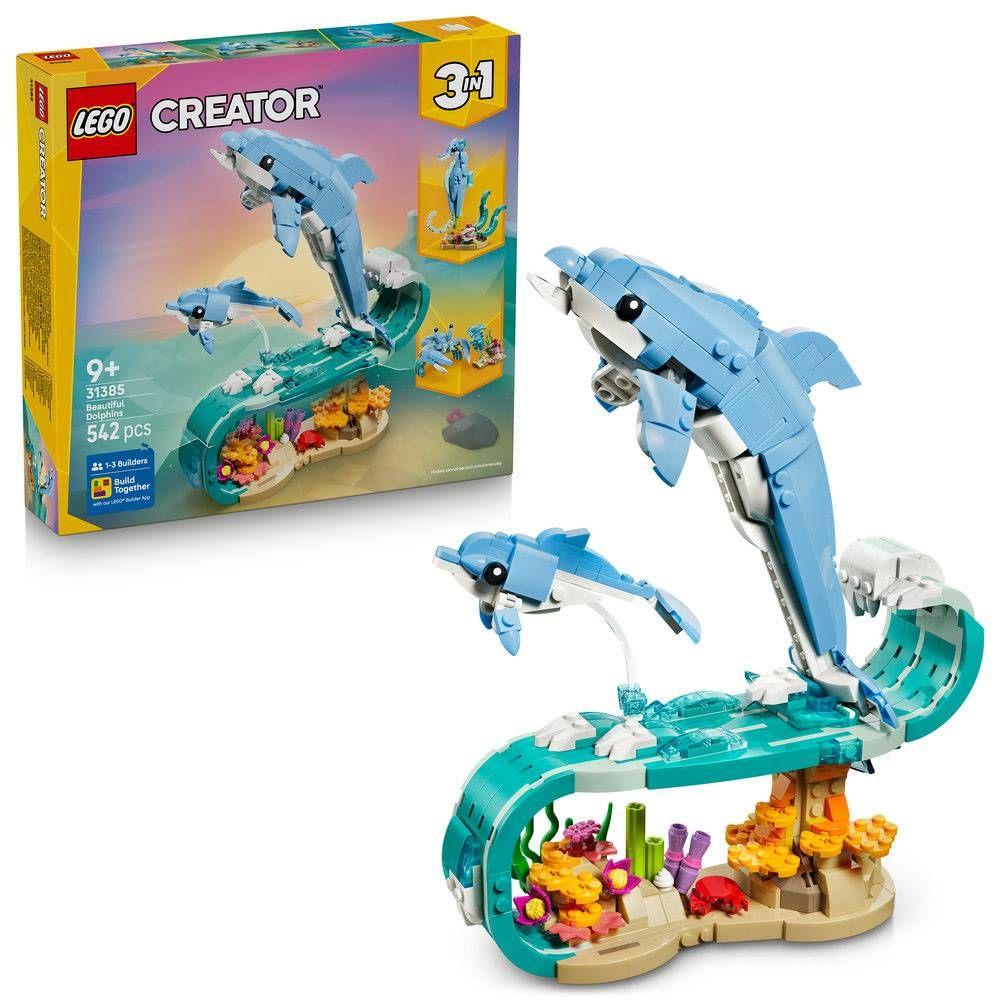 LEGO 31385 Creator Animais Marinhos: Golfinhos Encantadores (9+ anos - 542 peças) — miniatura 3