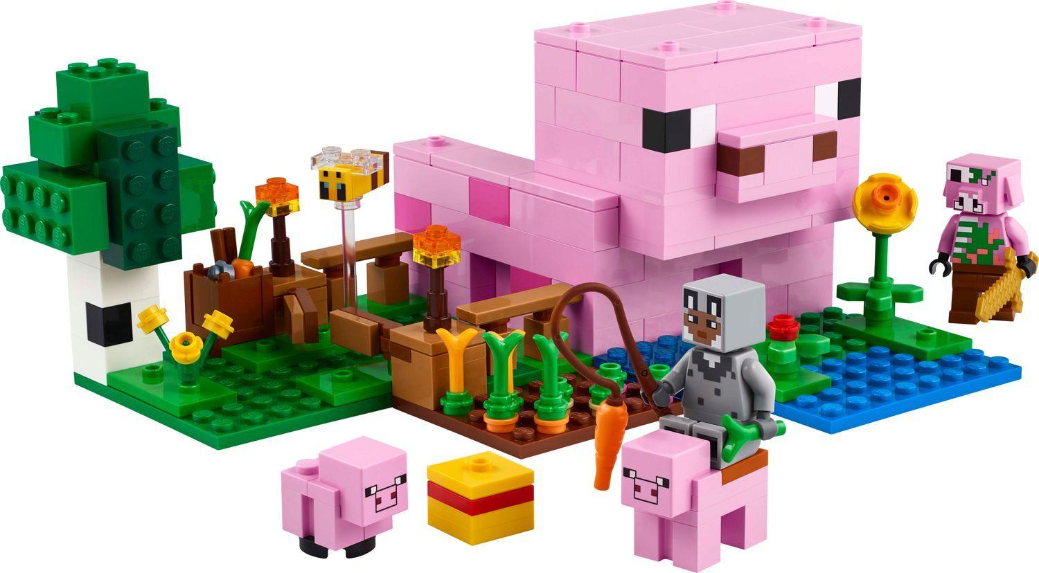 LEGO 21268 Minecraft A Casa do Porco Bebé (7+ anos - 238 peças)