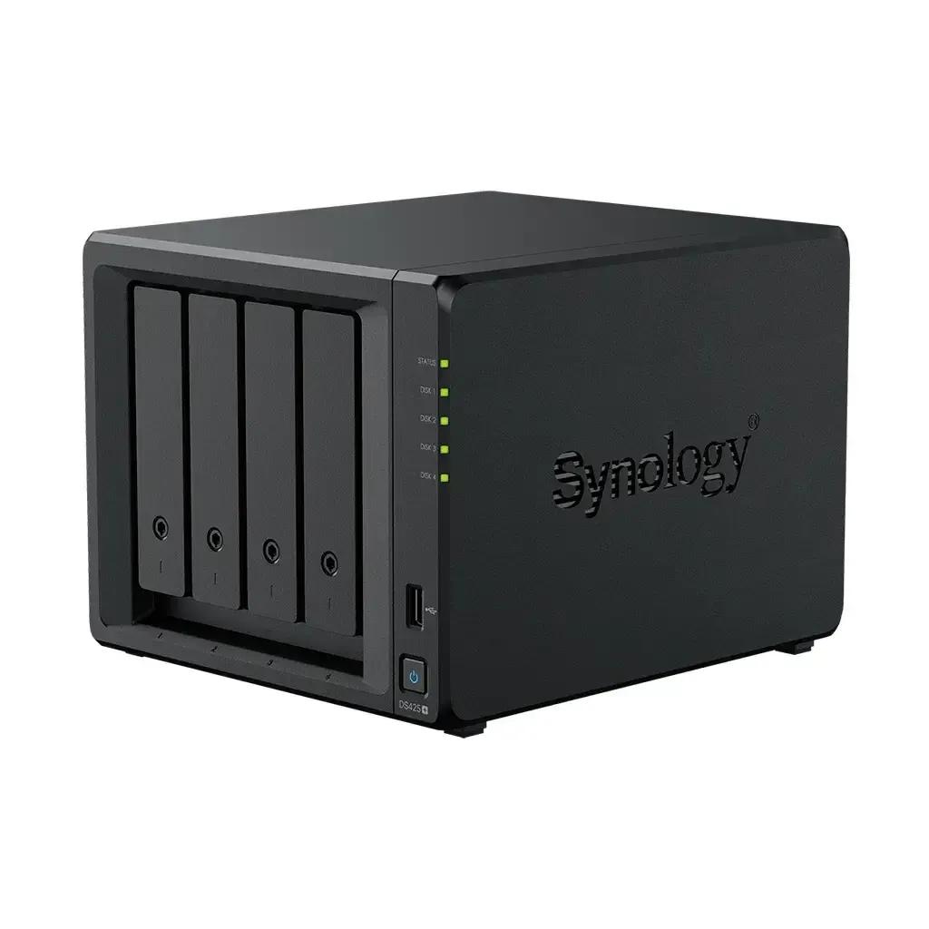 NAS SYNOLOGY DS425+ (3.5,M.2,2.5 " - SATA e M.2 - Intel - Preto) — miniatura 3
