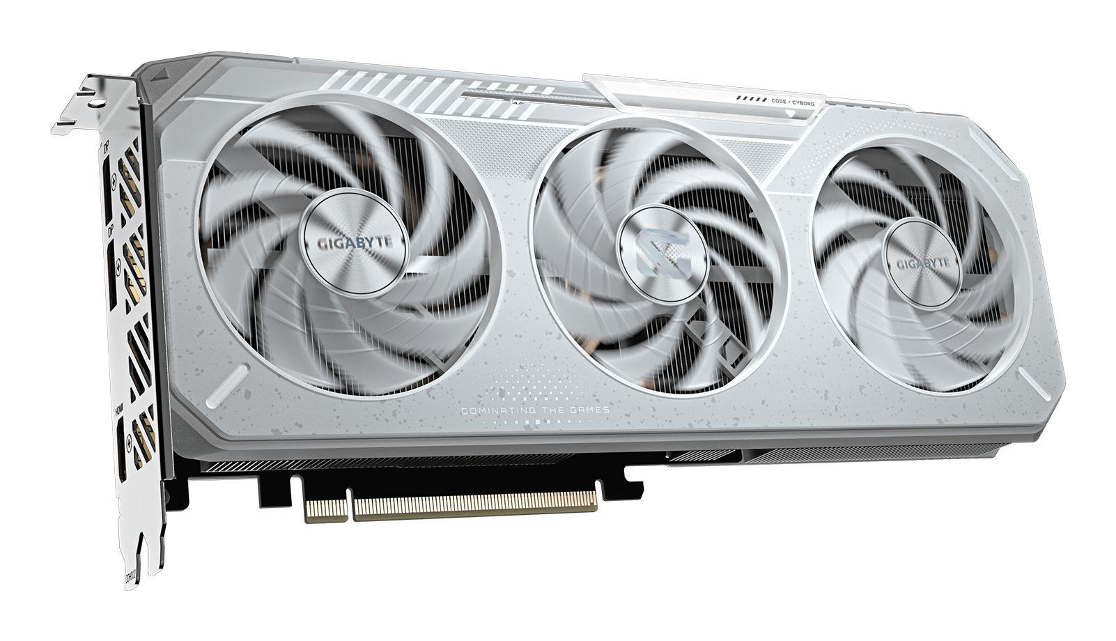 Placa Gráfica GIGABYTE Radeon RX 9060 XT GAMING OC ICE 16G (Radeon RX 9060 XT - 20000 MHz - 16 GB - Prateado), miniatura 3