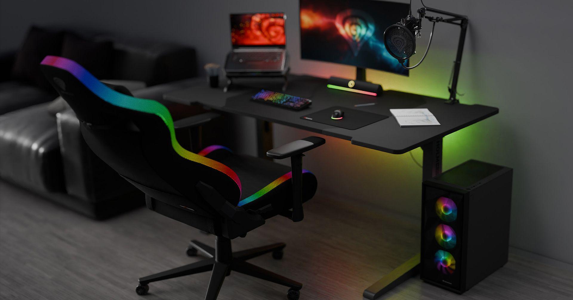 Cadeira Gaming GENESIS Trit 660 (150 kg - 136 cm - Tecido - Preto), miniatura 7
