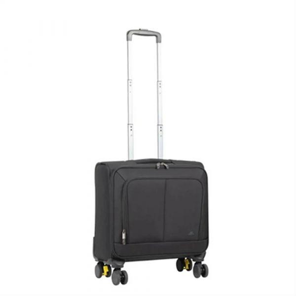 Mala Trolley RIVACASE 8481 (Poliéster RPET - 39,6 cm - Altura 25 cm - Preto) — miniatura 2