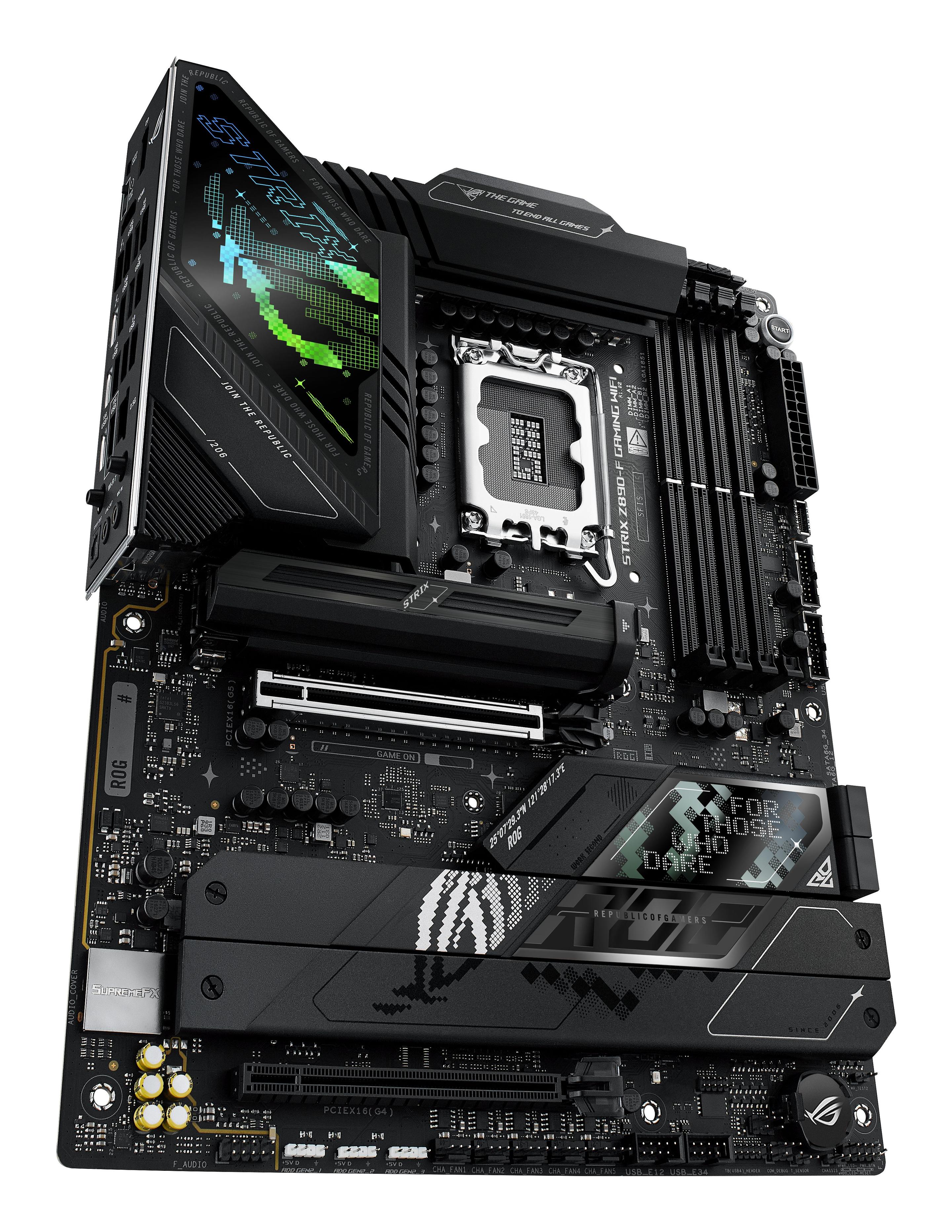 Motherboard ASUS ROG STRIX Z890-F GAMING WIFI (LGA 1851 (Socket V1) - Intel Core Ultra - ATX - Preto), miniatura 7