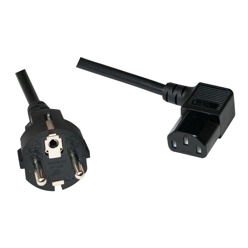 Cabo de Alimentação LOGILINK CP117 (2 m - CEE 7/7 - Acoplador C13 - Preto)
