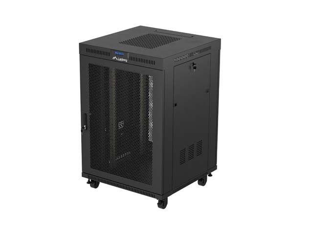 Armário Rack LANBERG FF01-8822-12BL (19" - 22U - 800 x 800 mm - LCD - Preto), miniatura 2