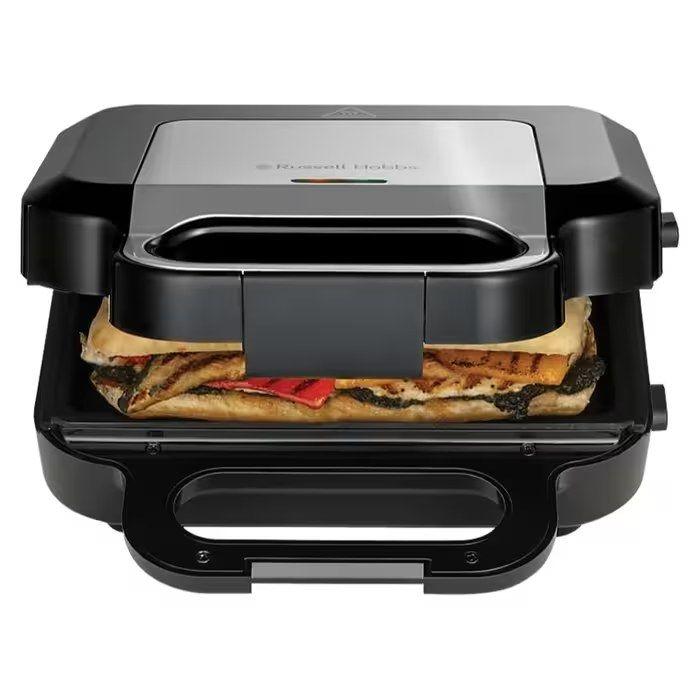 Sanduicheira 3 em 1 RUSSELL HOBBS Creations 26810-56 (Altura 11,3 cm - Preto e Inox), miniatura 2